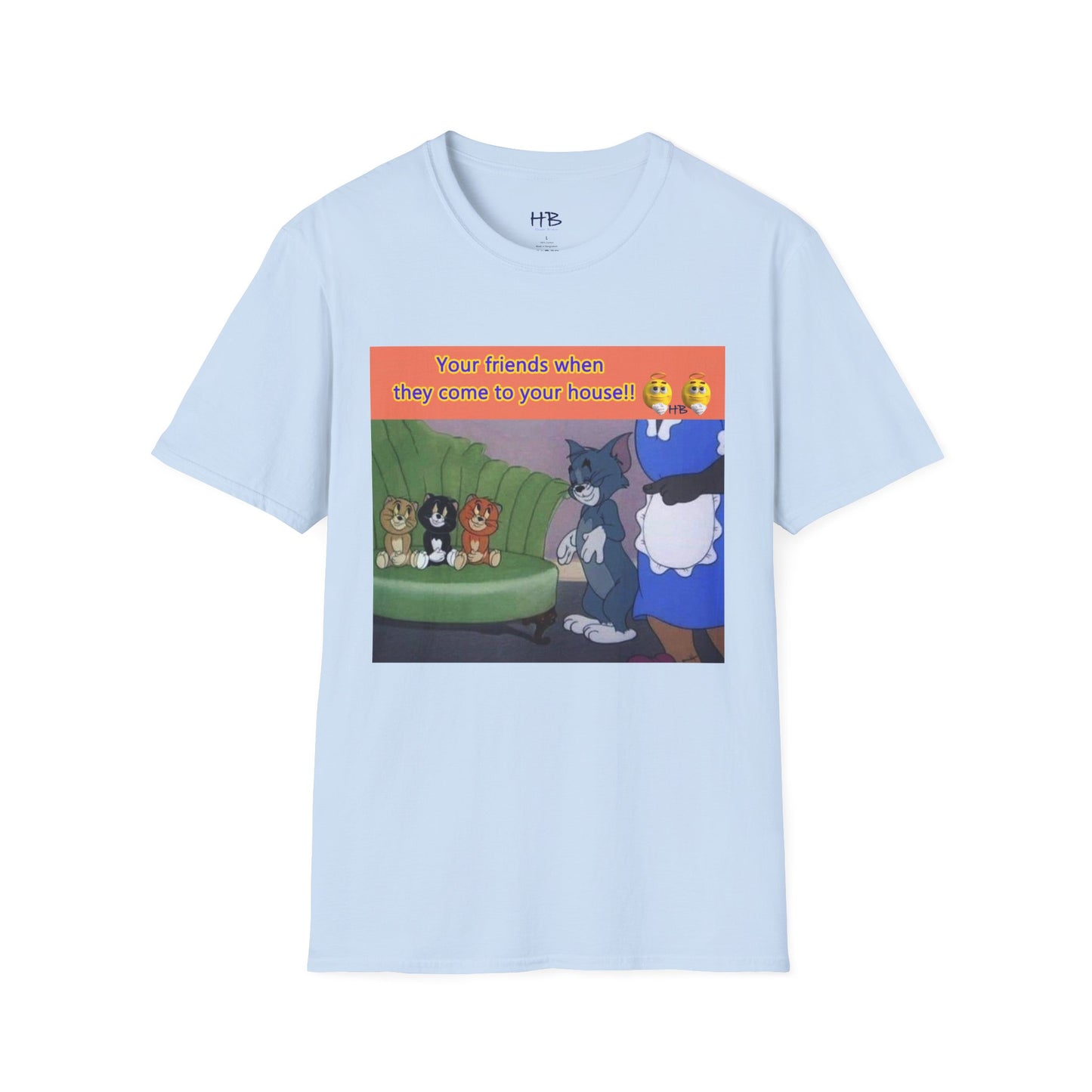 Tom and his innocent looking little friends in front of Mammy