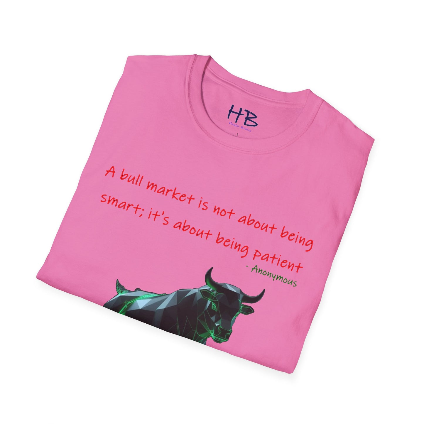 The Bull Market Wisdom using Patience in Every Trade; Elegance & Symbol of Persistence with Step into Success Powerful Symbolism