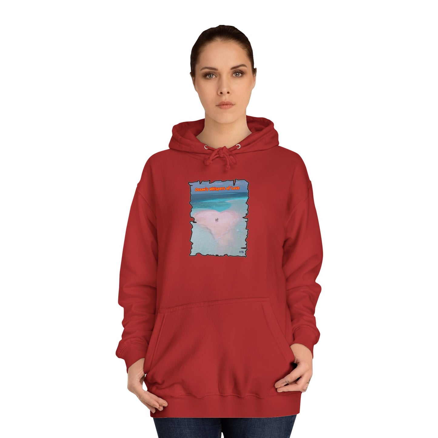 Get Yours Now -- Mystical Sands: Love's Eternal Enchantment Ode to Love (Hoodie - Cozy and Durable)