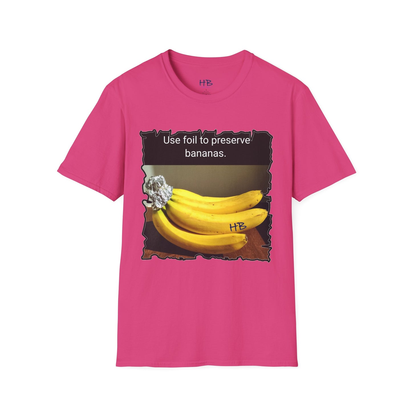 Use foil to preserve a banana