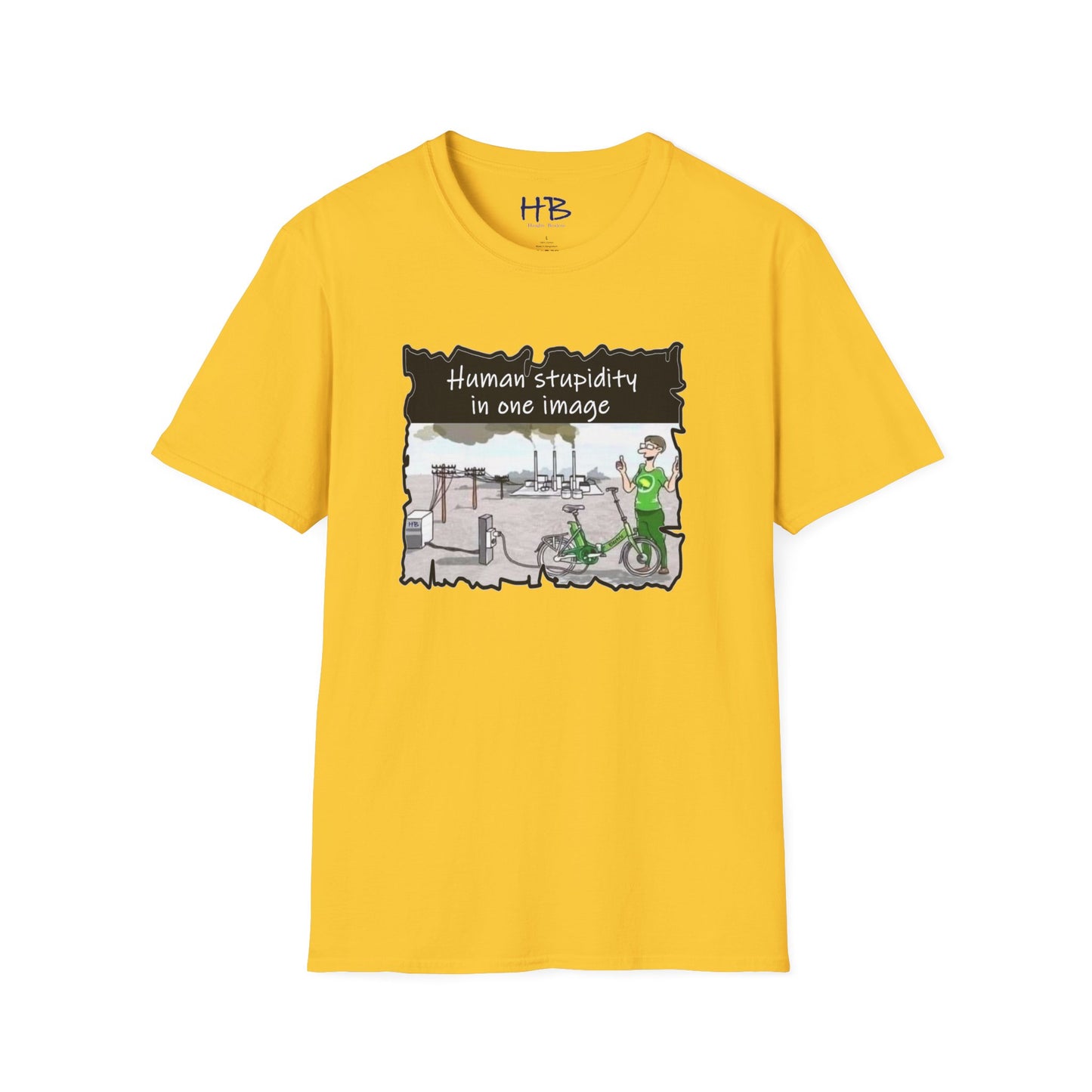 Human Stupidity Illustrated in The Power Plant Paradox; Eco-Conscious Power Plant Pollution Green Dilemma