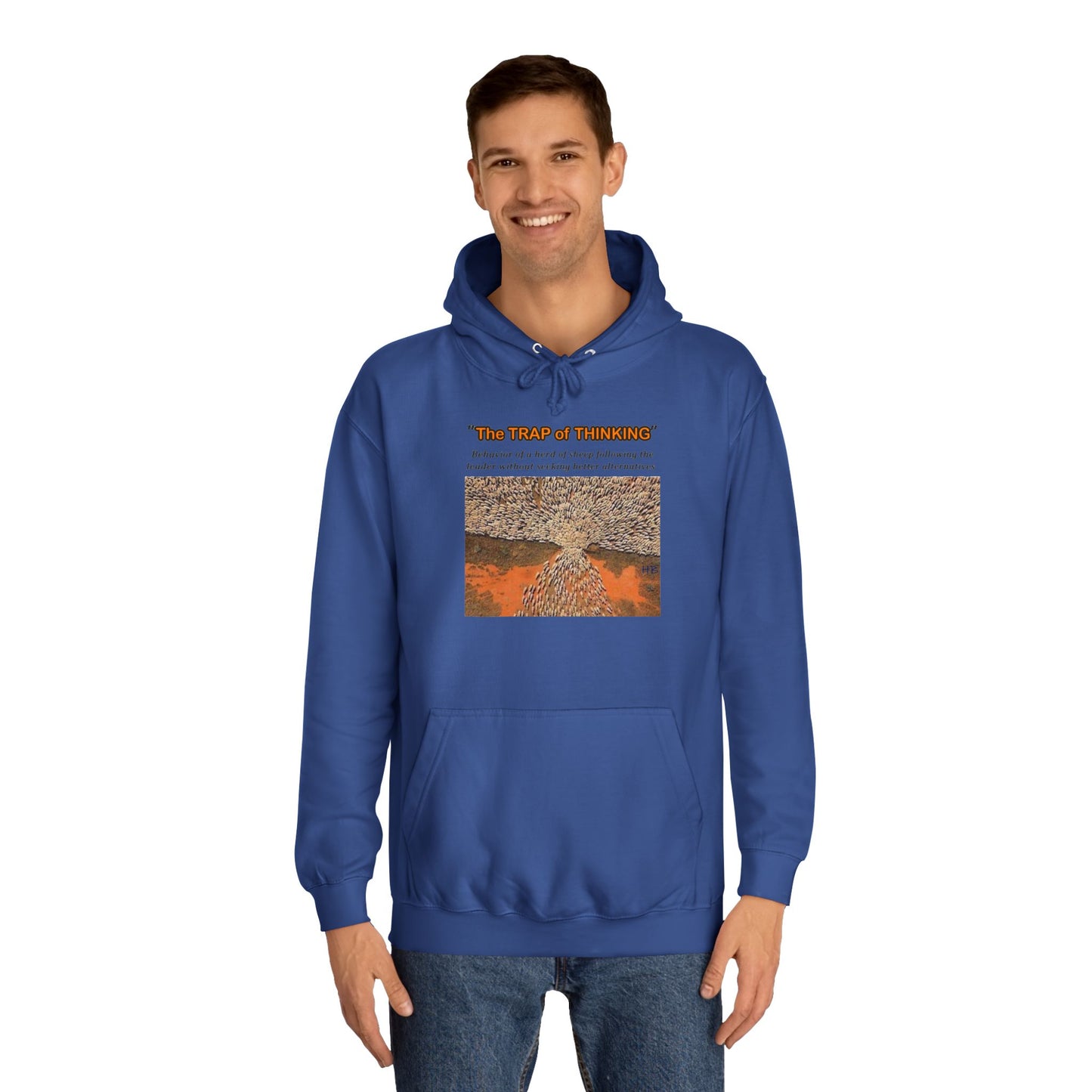 Thought-Provoking Independent Thinker (Hoodie - Cozy and Durable)