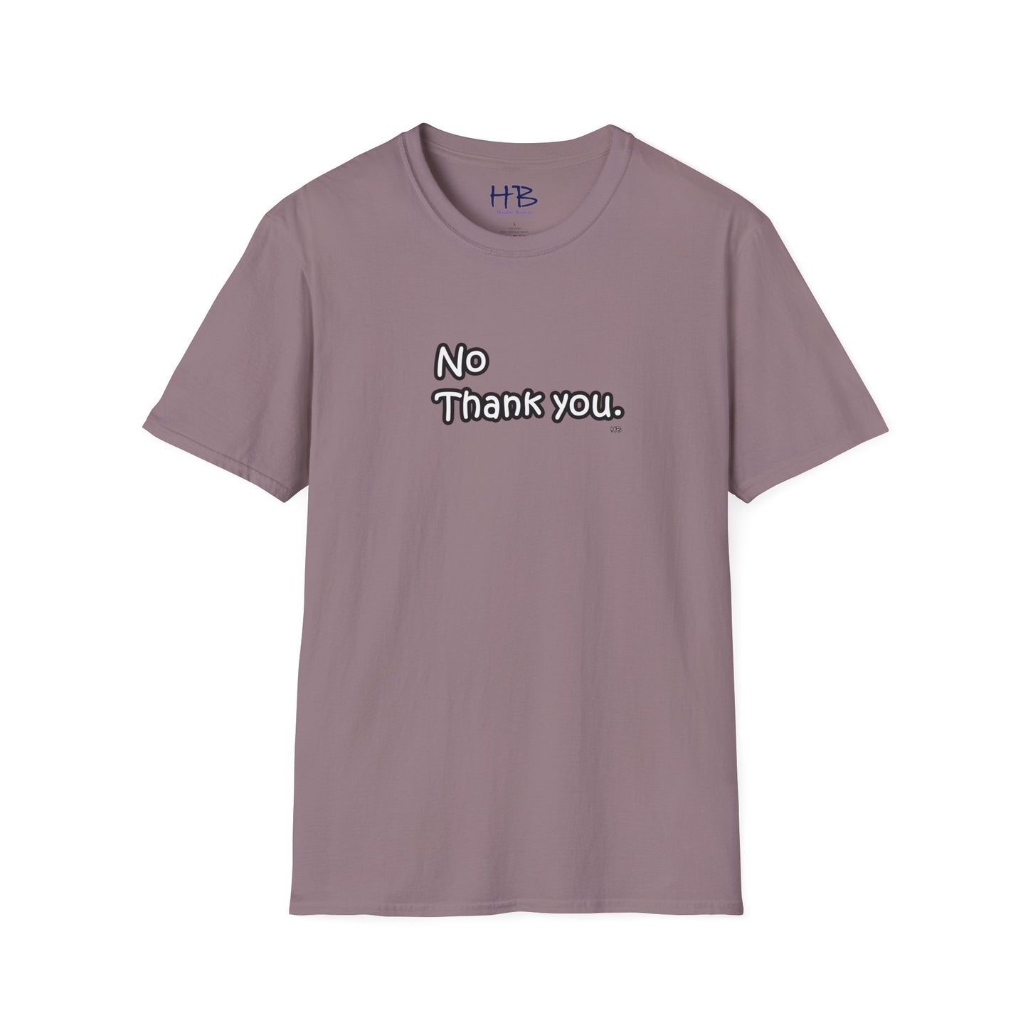 Boundaries Asserted: The 'No Thank You' Empowerment Tee Shirt