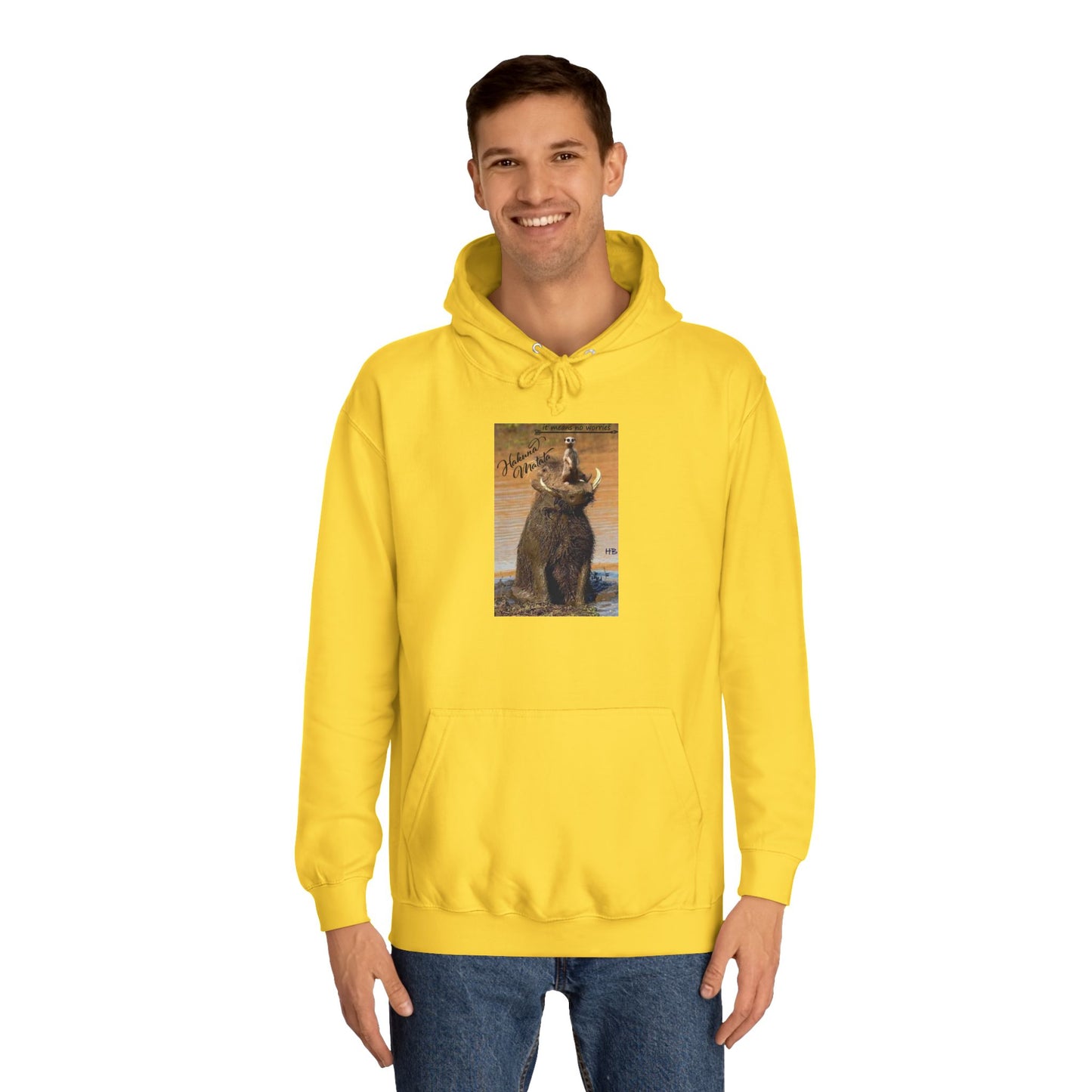Smile Spark with Hakuna Matata Positivity Patrol Duo (Hoodie - Cozy and Durable)