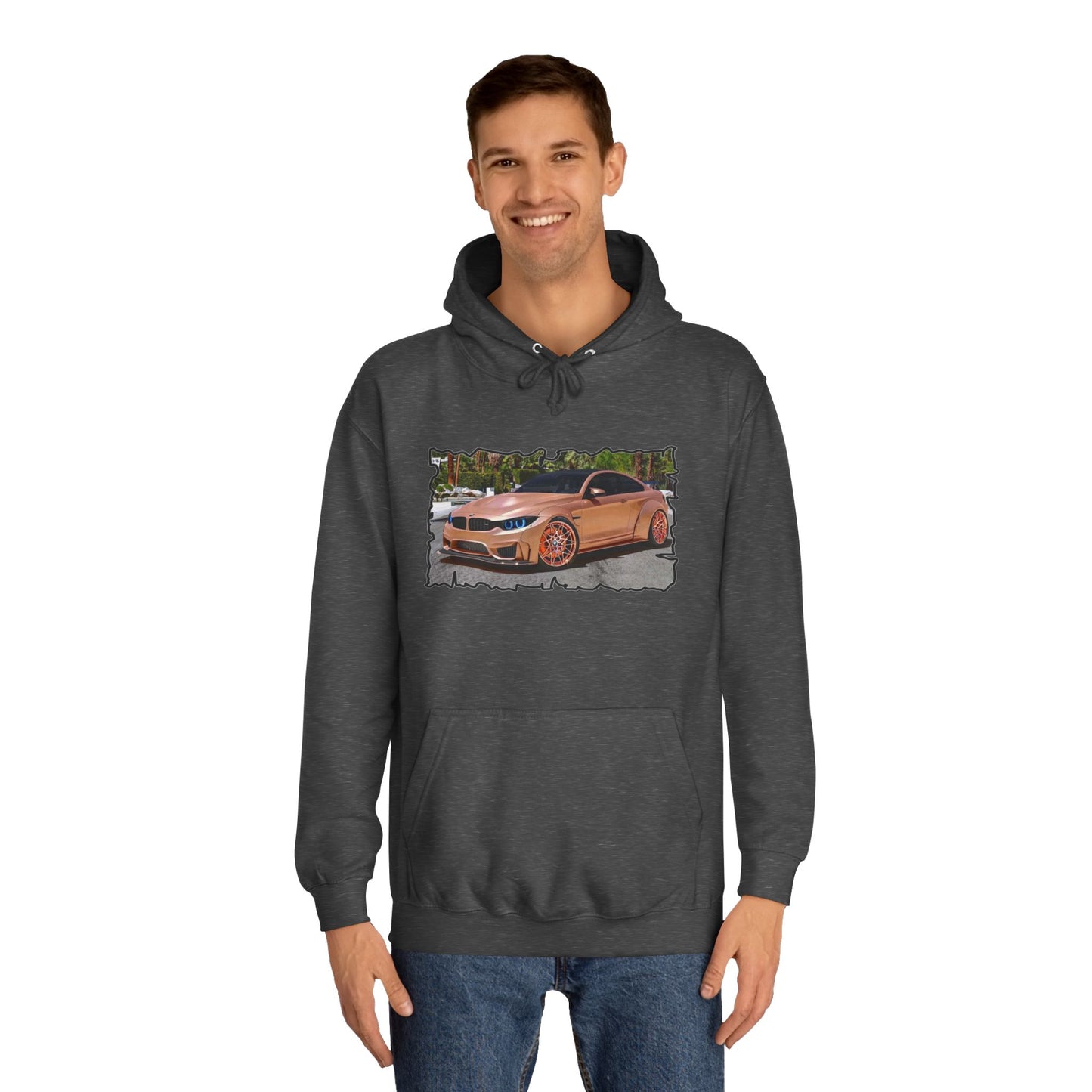 Get Yours Now -- Customized pink BMW M3 (Hoodie - Cozy and Durable)