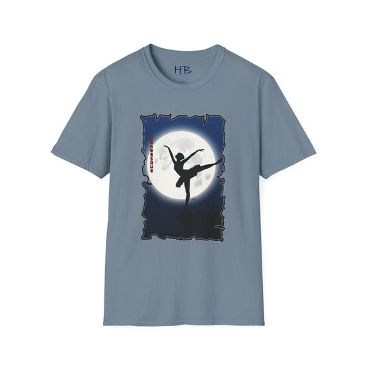 Midnight Celestial Dance Beauty: Moonlit Elegance Ballet