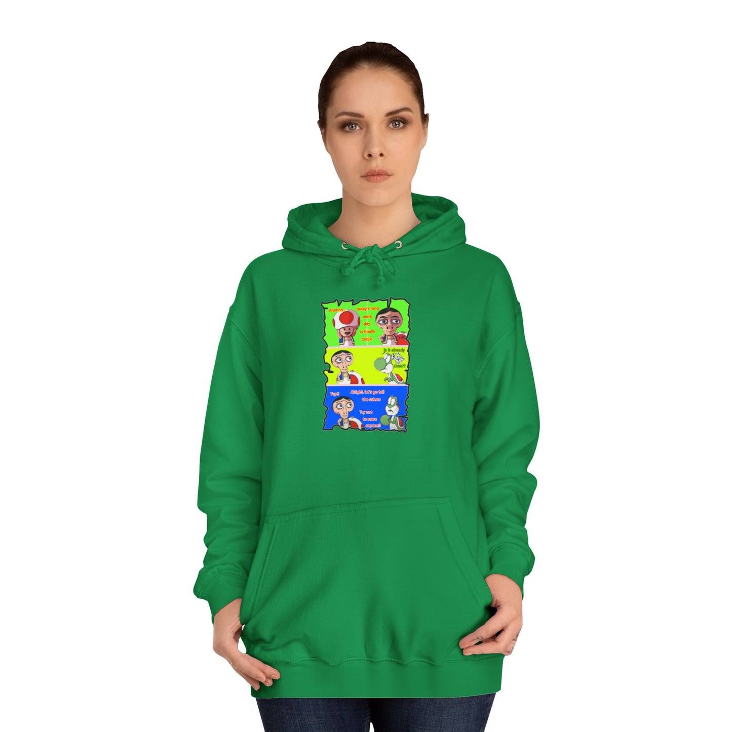 Get Yours Now -- Everyone's favorite childhood characters Toad & Yogi never seen before (Hoodie - Cozy and Durable)