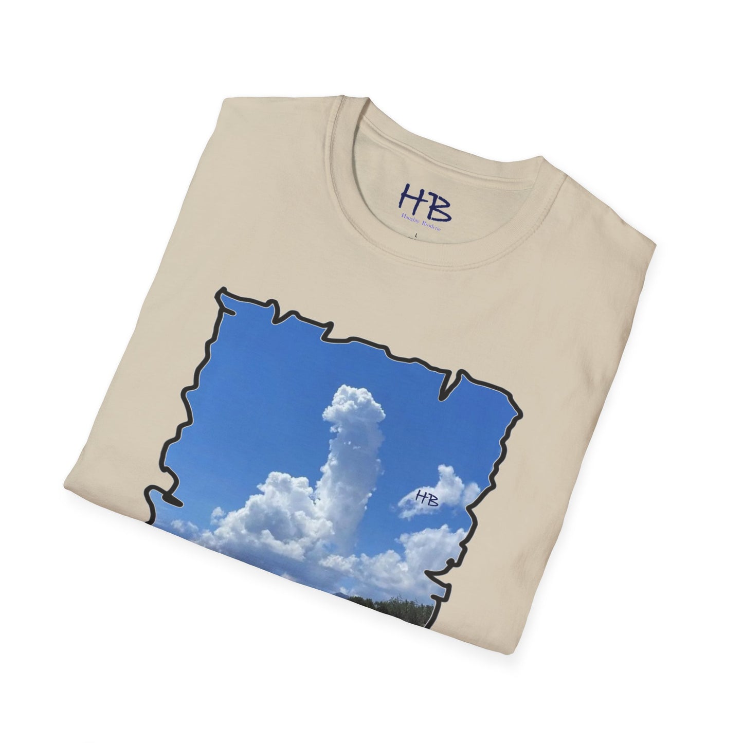 Nature's Whimsical Message with It's Cloudy Playful Secret; Serenity Meets Playfulness