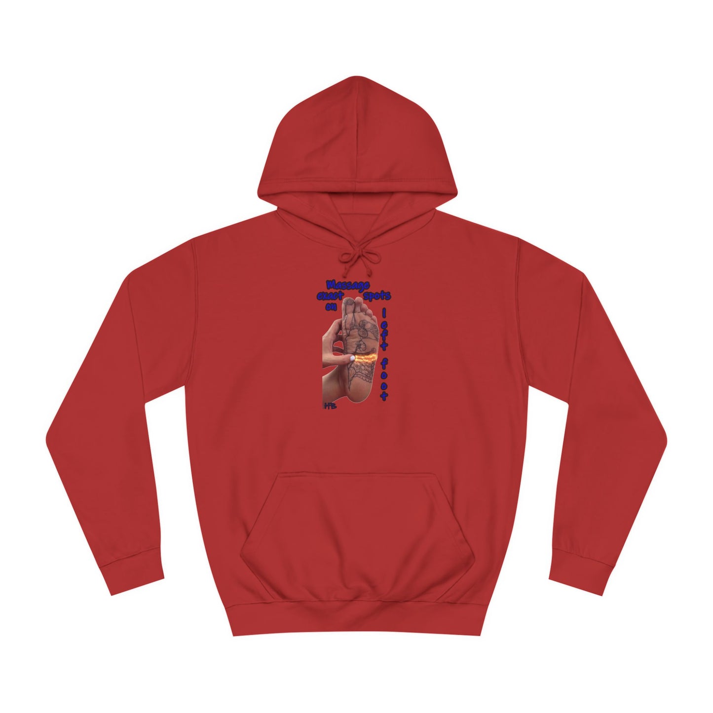 Get Yours Now -- Foot-Palm Wellness Organic Harmony;  Self-Care Holistic Healthwear (Hoodie - Cozy and Durable)