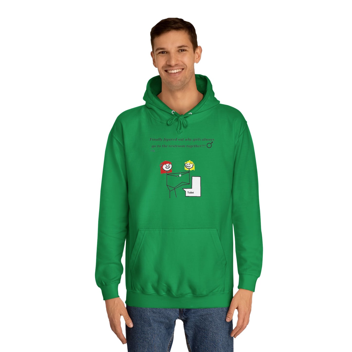 Get Yours Now -- Humorous Restroom Companions Revelations (Hoodie - Cozy and Durable)