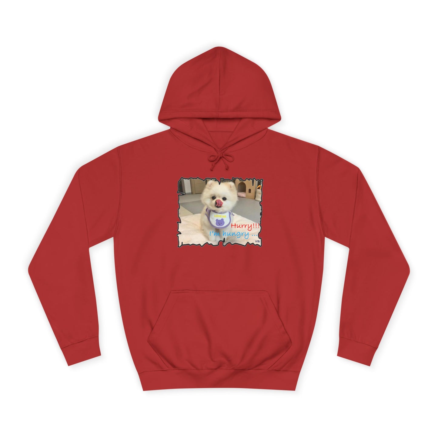 Bichon Maltese "Hurry, I'm hungry!!!" (Hoodie - Cozy and Durable)