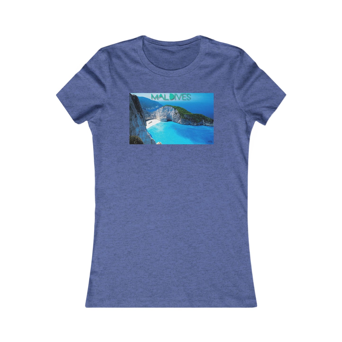 Paradise Found in the Maldives Marvel (Women - Premium Cotton Tee)