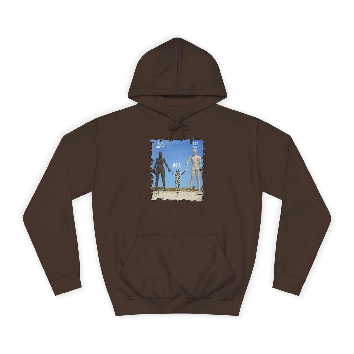 Get Yours Now -- Genetic Family Equation Parental Puzzle (Hoodie - Cozy and Durable)