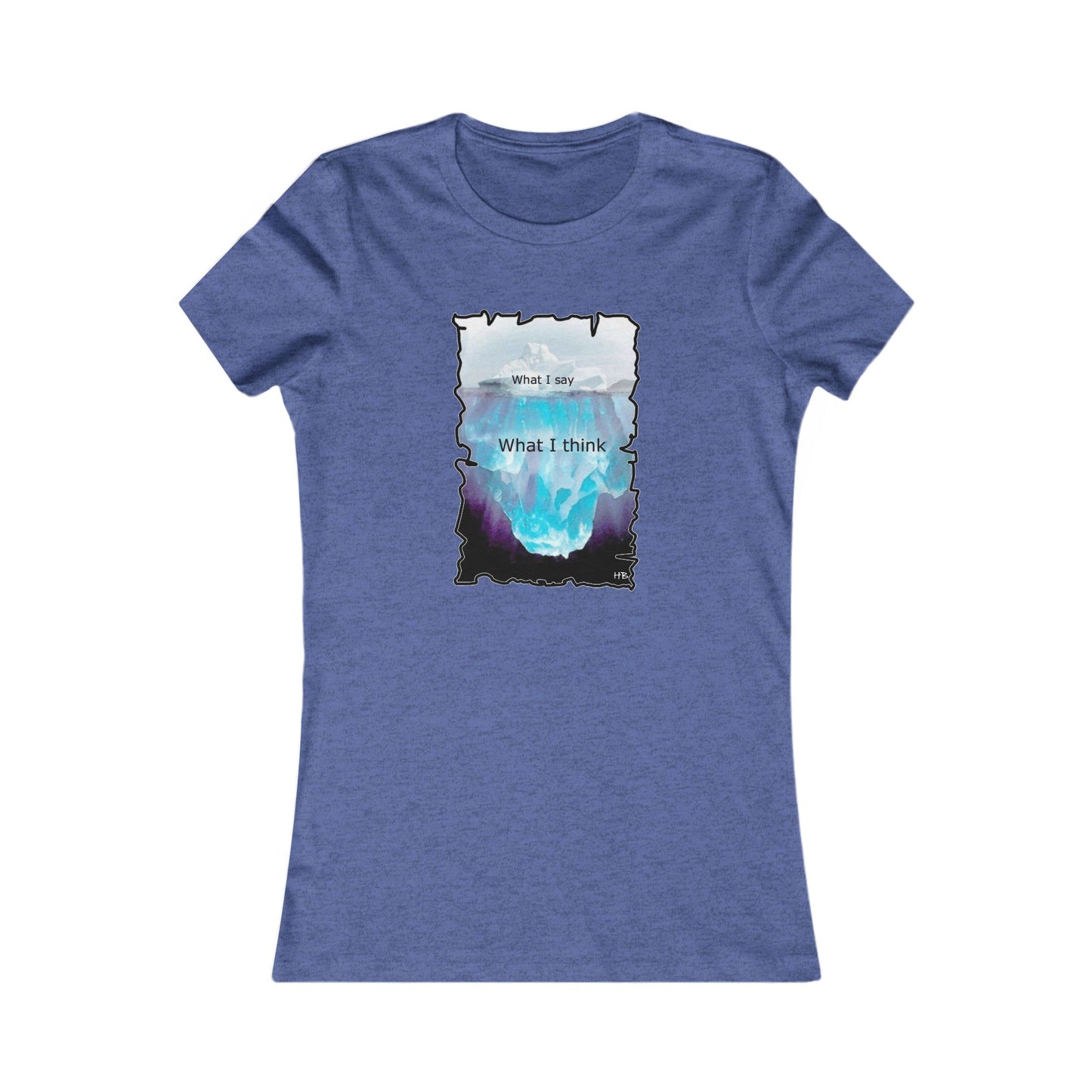 Below the Surface Veiled Verbalization (Women - Premium Cotton Tee)
