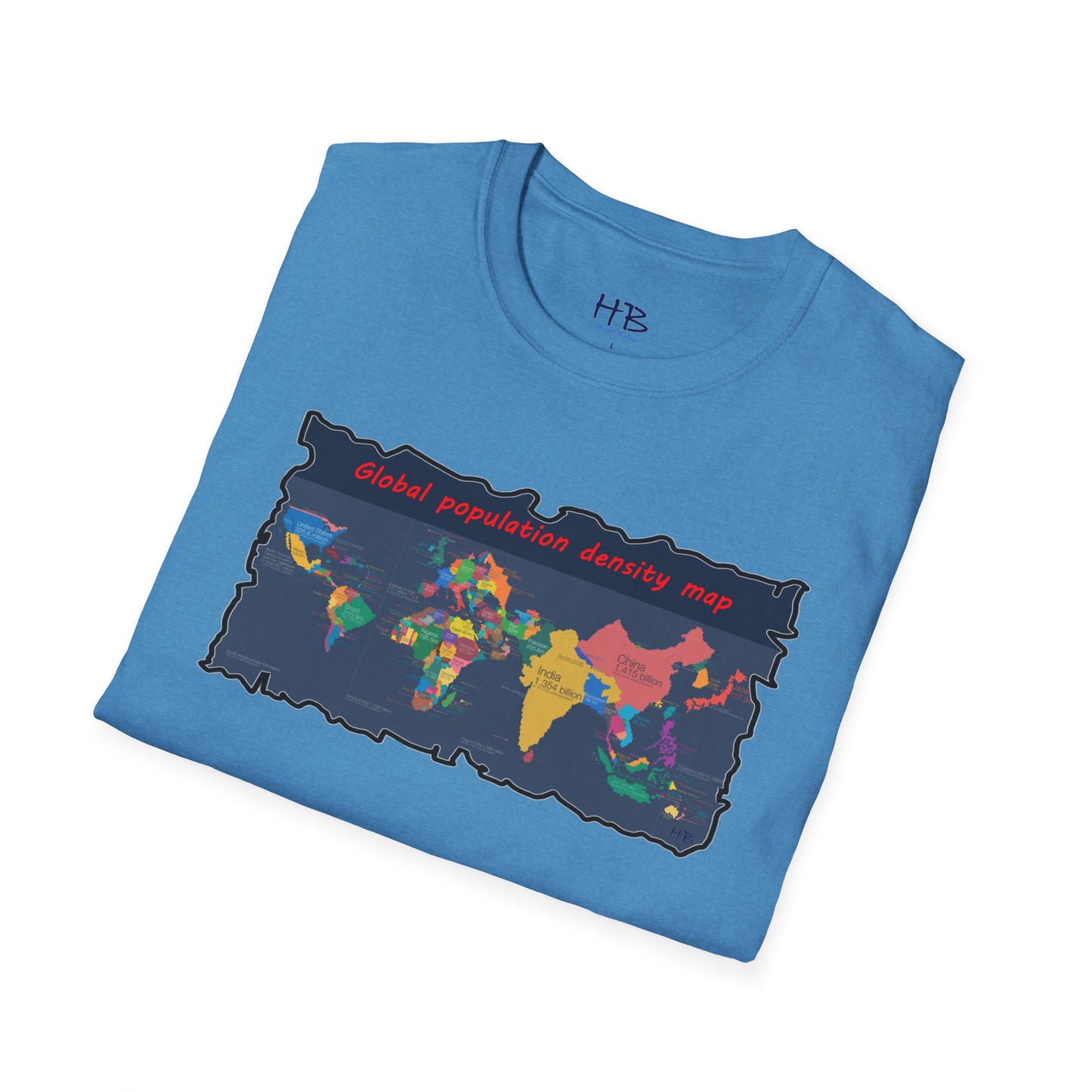 Global density world population