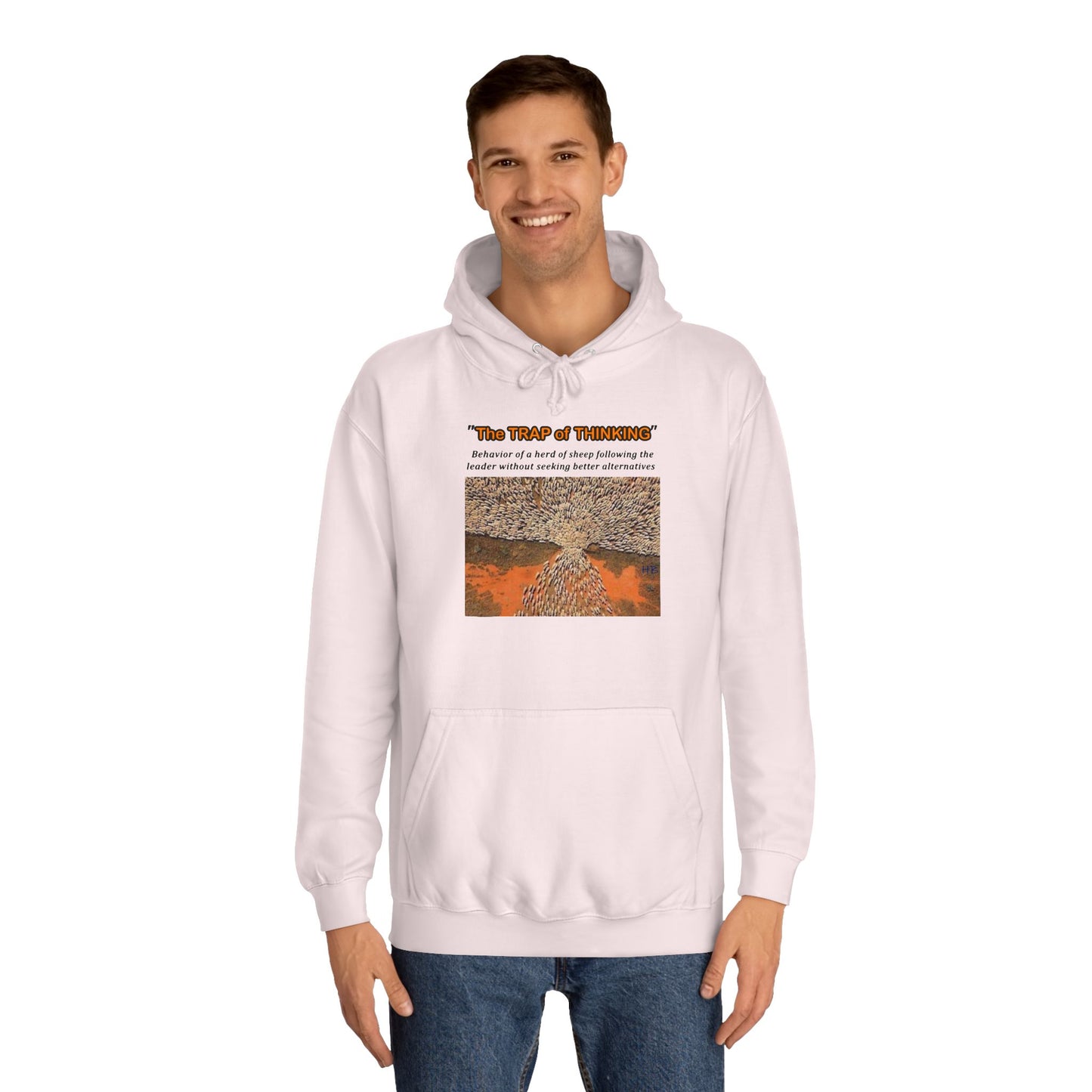Thought-Provoking Independent Thinker (Hoodie - Cozy and Durable)