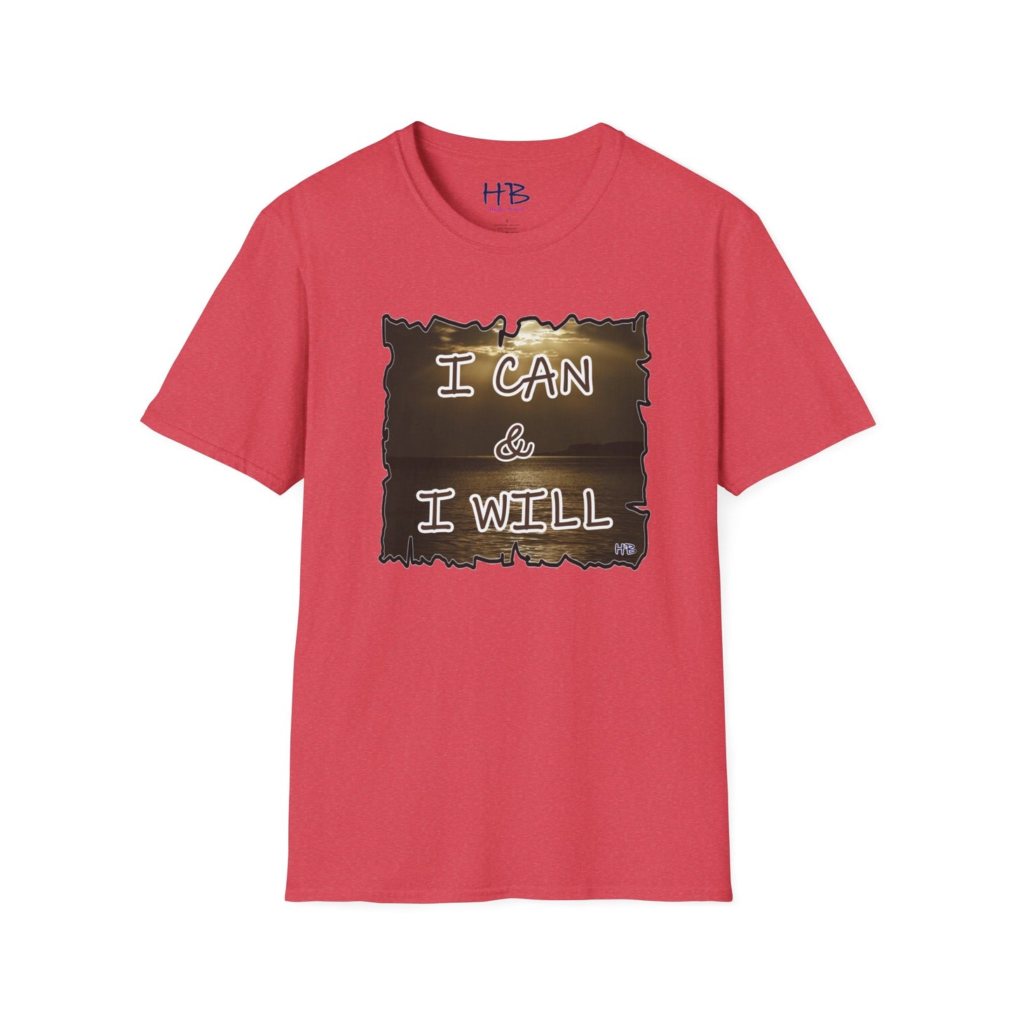 Unleashing the Empowering Emblem Inner Champion: Radiate Determination with Inspirational Style "I CAN & I WILL"