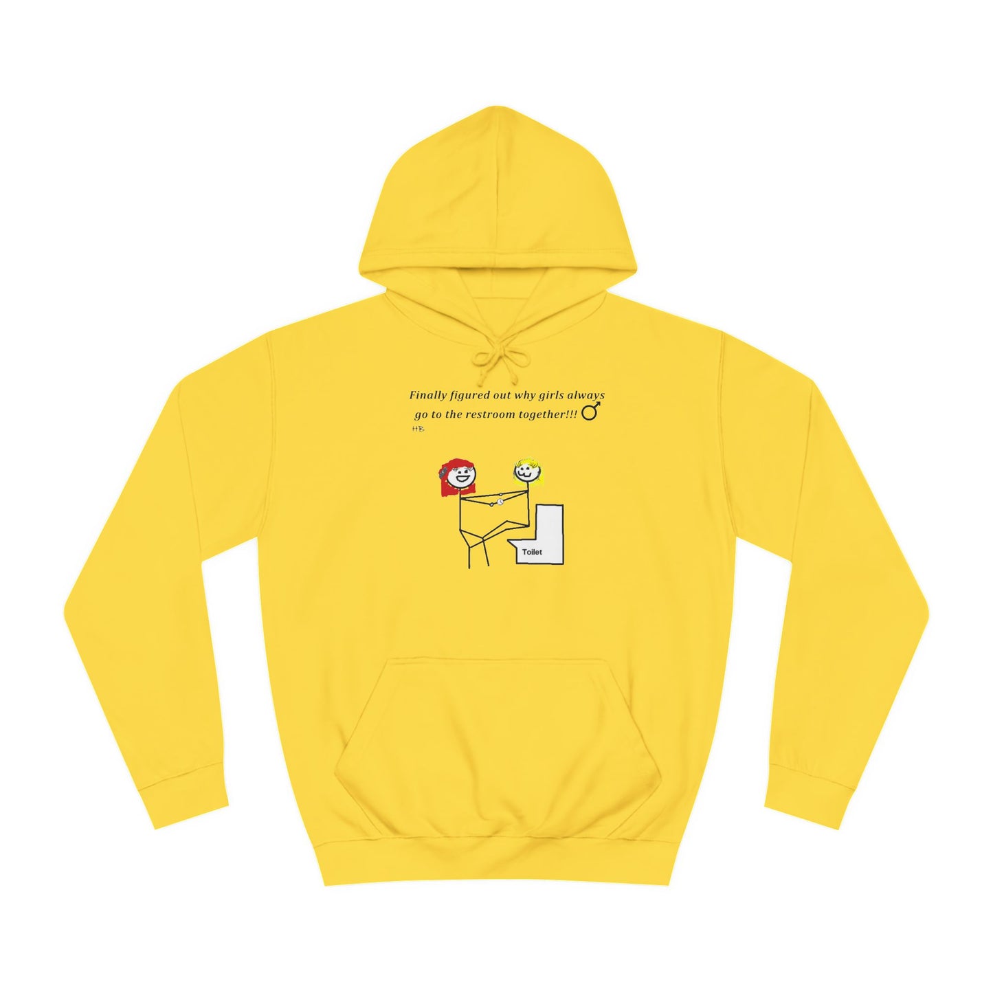 Get Yours Now -- Humorous Restroom Companions Revelations (Hoodie - Cozy and Durable)