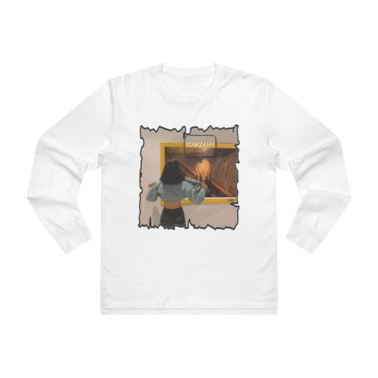 Get Yours Now -- Unleashed Irresistible Seductive Scream YOWZA (Men's Base Longsleeve Tee - All-Season Wear)