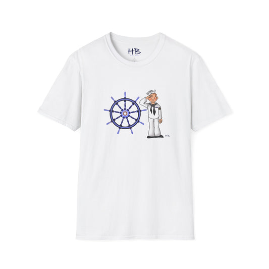 Sailing Maritime Marvel Adventures: Boat Wheel & Salute Delight