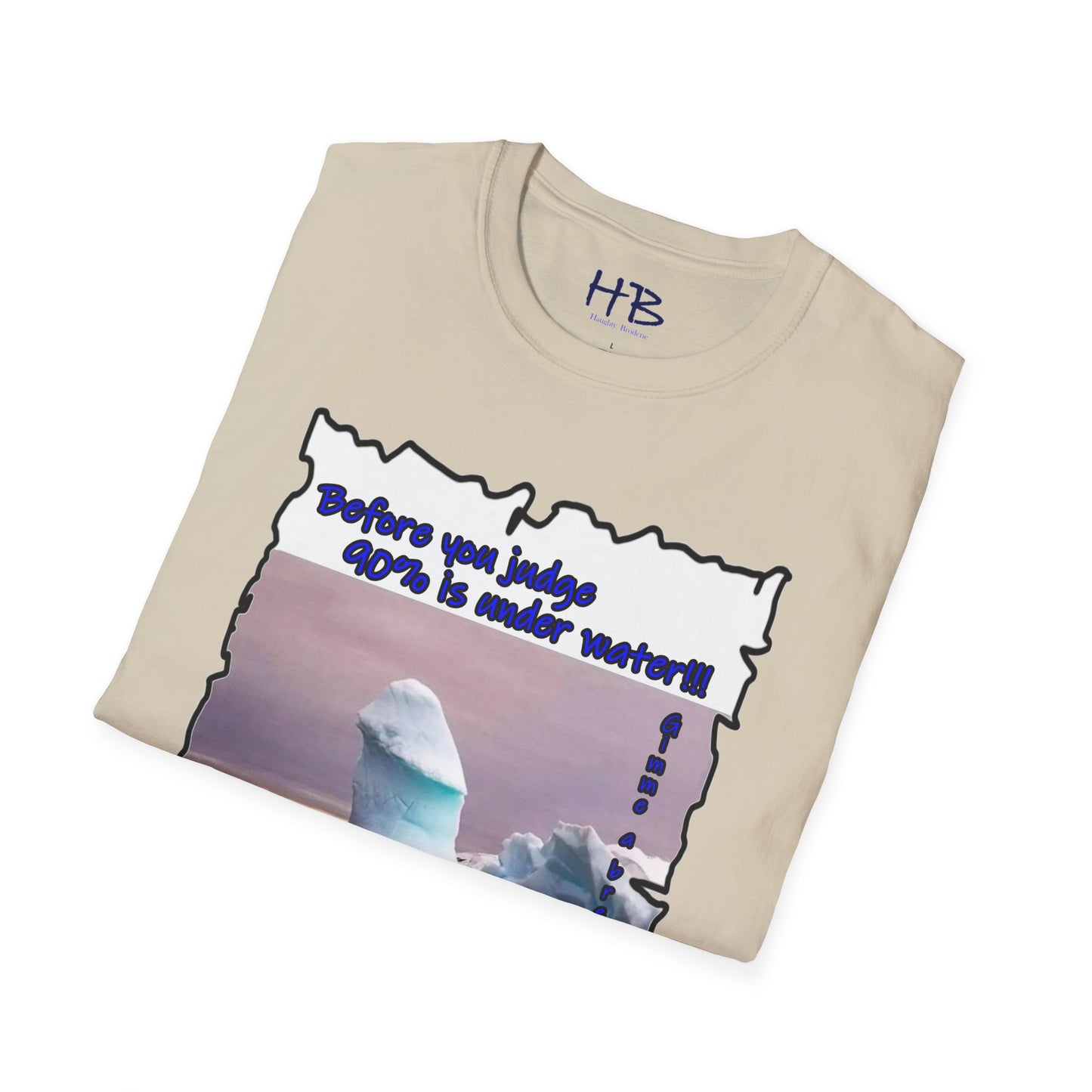 90% Below Judging the Unseen Beneath the Surface; The Iceberg Perspective Laughing at Assumptions While Challenging Prejudice