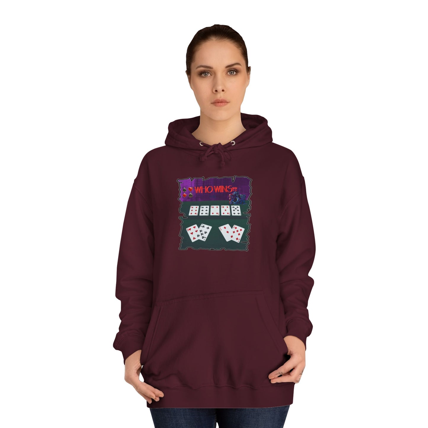 Get Yours Now -- Poker Face-off  Proclamation Challenge (Hoodie - Cozy and Durable)