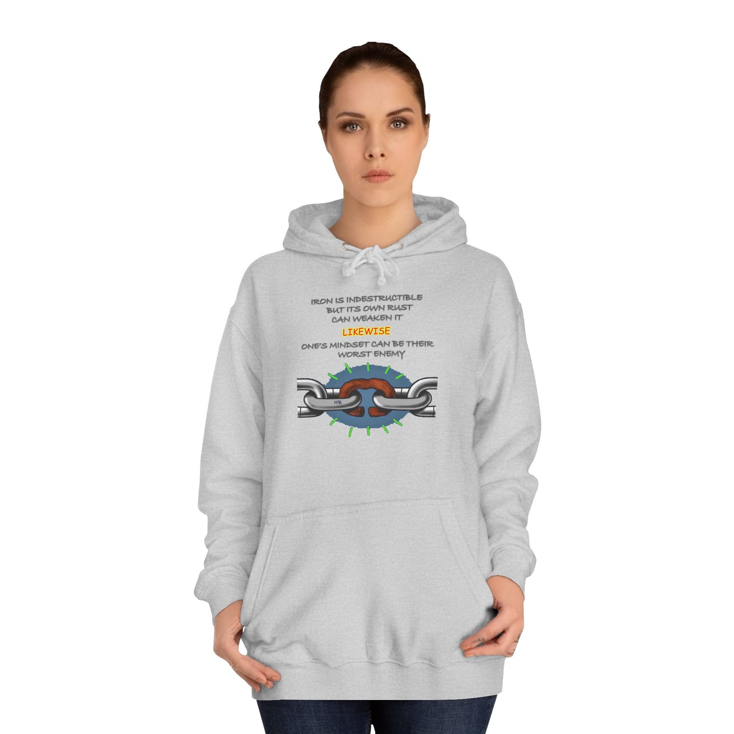 Get Yours Now -- Empowering Mental Resilience Mindset (Hoodie - Cozy and Durable)