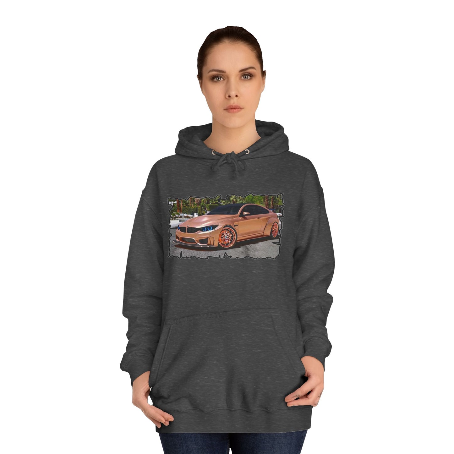 Get Yours Now -- Customized pink BMW M3 (Hoodie - Cozy and Durable)