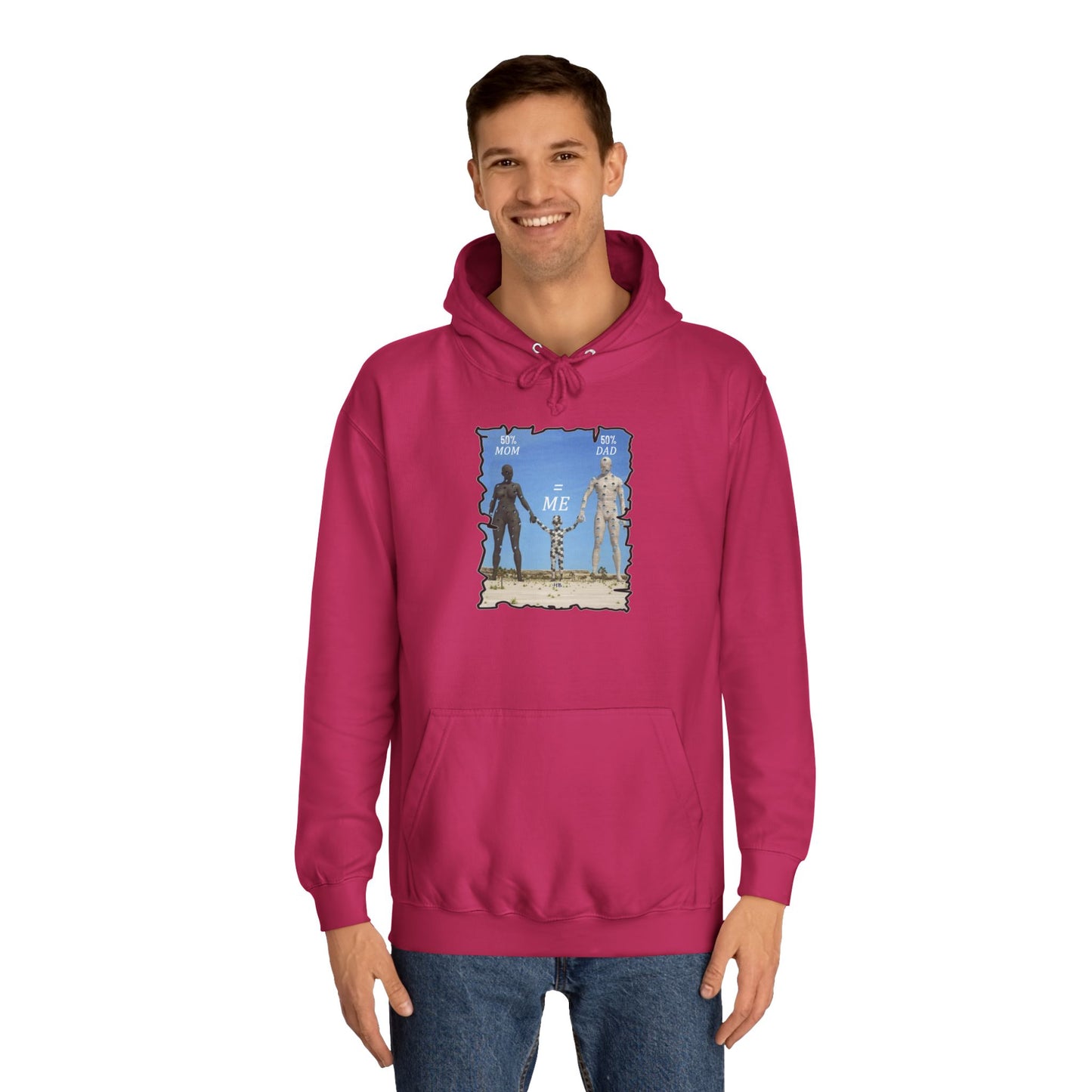 Get Yours Now -- Genetic Family Equation Parental Puzzle (Hoodie - Cozy and Durable)
