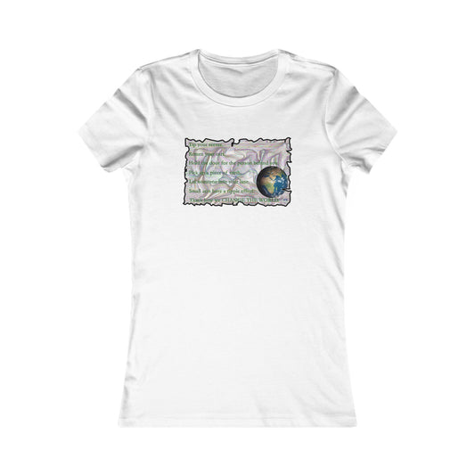 Take Action to Change the World Ripple Effect (Women - Premium Cotton Tee)