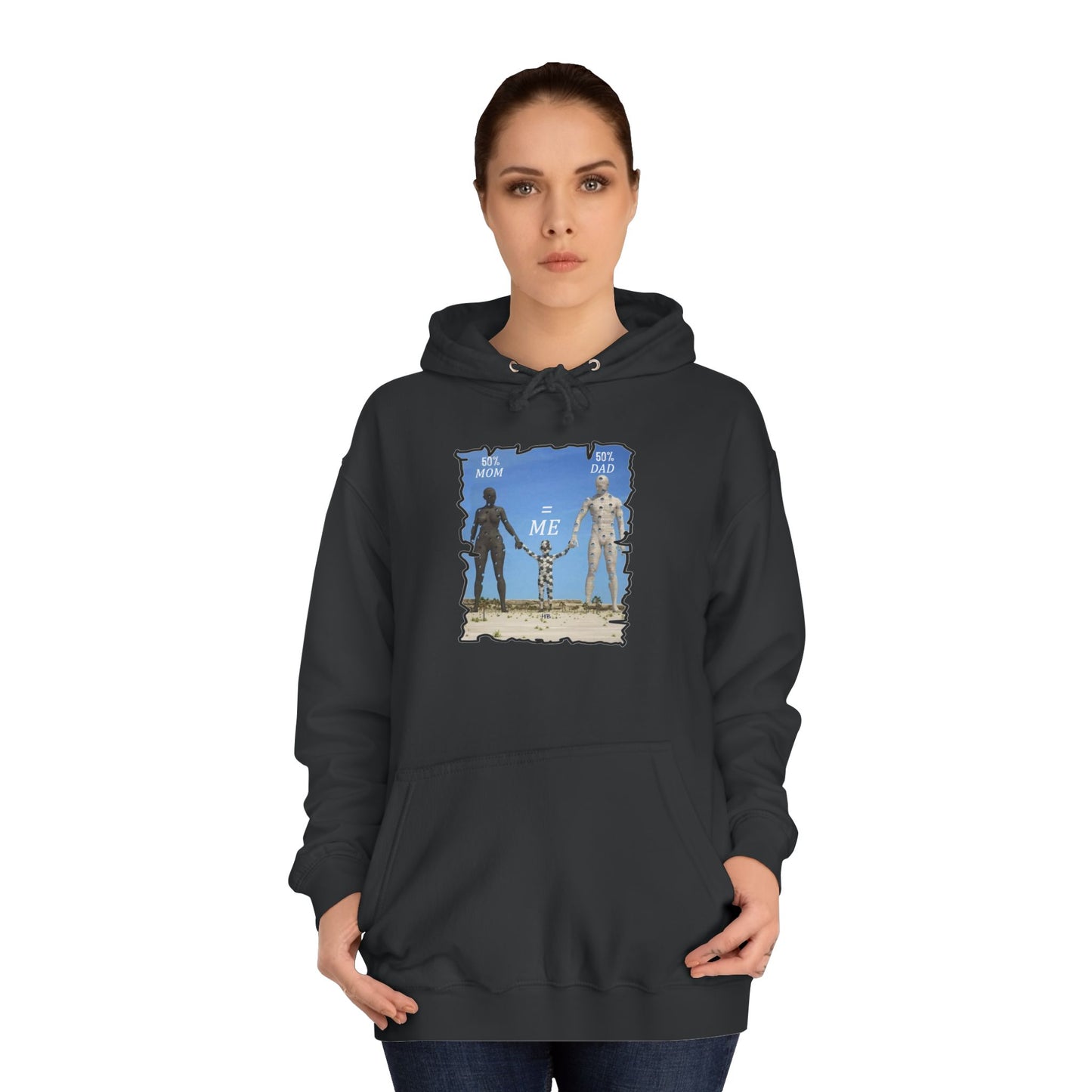 Get Yours Now -- Genetic Family Equation Parental Puzzle (Hoodie - Cozy and Durable)