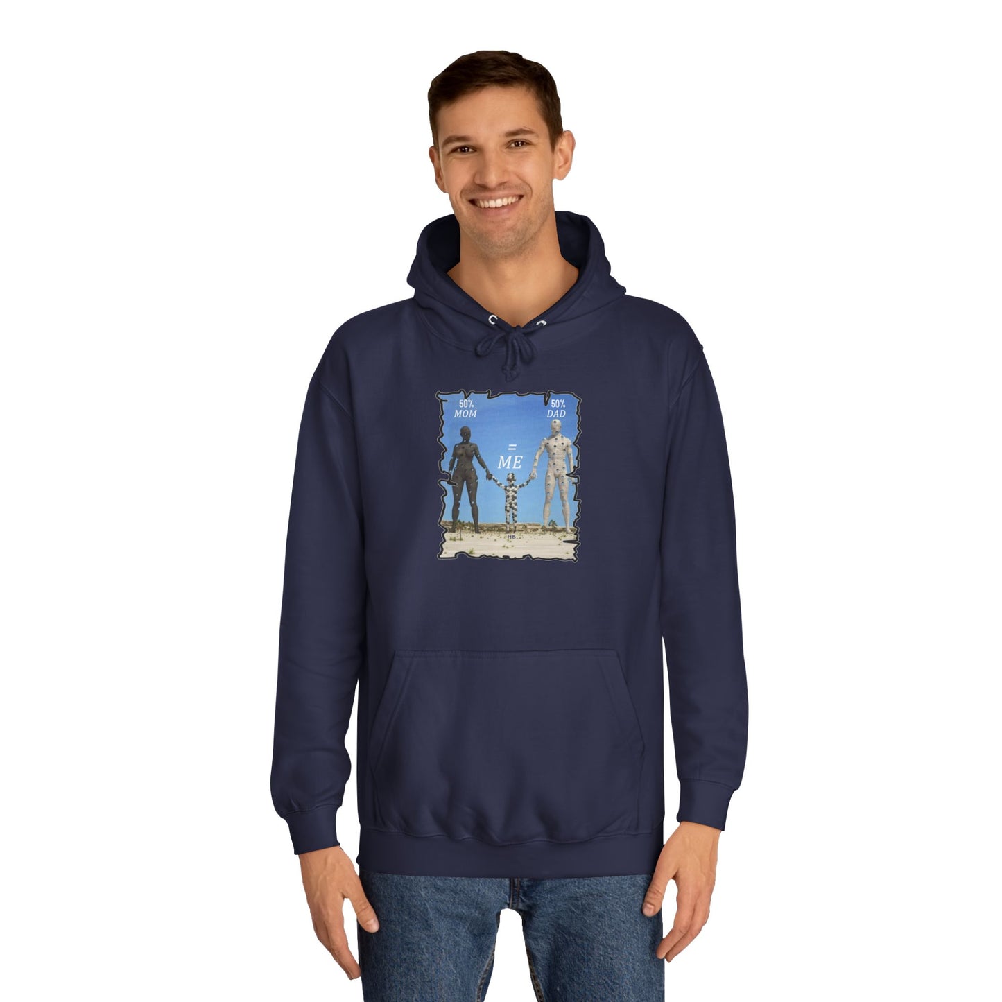Get Yours Now -- Genetic Family Equation Parental Puzzle (Hoodie - Cozy and Durable)