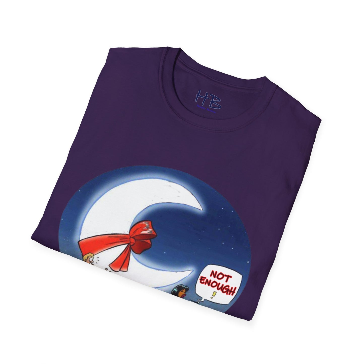 Moonlit Romance Unveiled with a Visual Metaphor of Unsatisfied Desires; The 'NOT ENOUGH!' Story