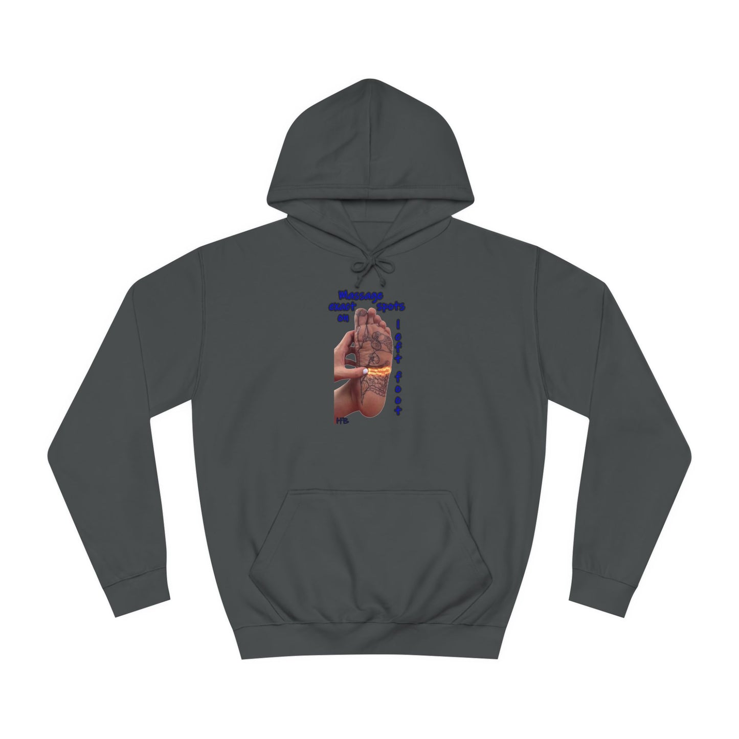 Get Yours Now -- Foot-Palm Wellness Organic Harmony;  Self-Care Holistic Healthwear (Hoodie - Cozy and Durable)
