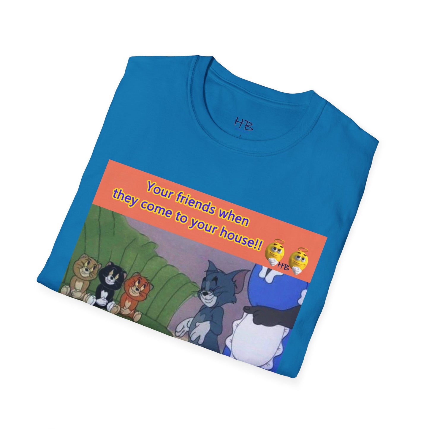 Tom and his innocent looking little friends in front of Mammy