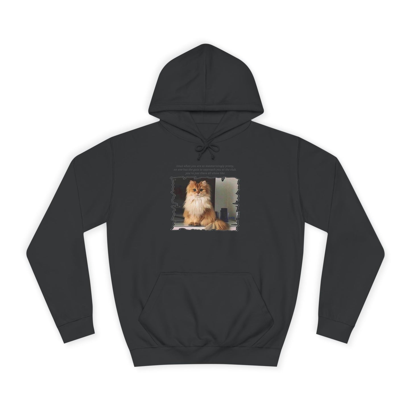 Get Yours Now -- Mesmerizing Lonely Kitty (Hoodie - Cozy and Durable)