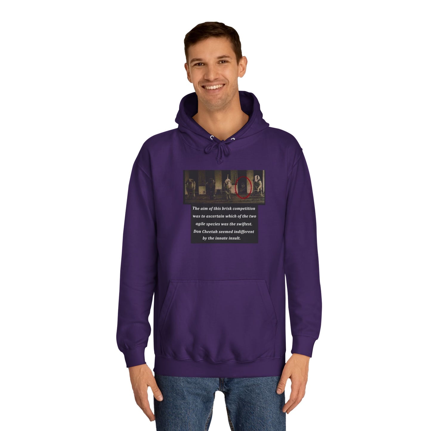 Get Yours Now -- Don Cheetah vs Whippet doggies (Hoodie - Cozy and Durable)