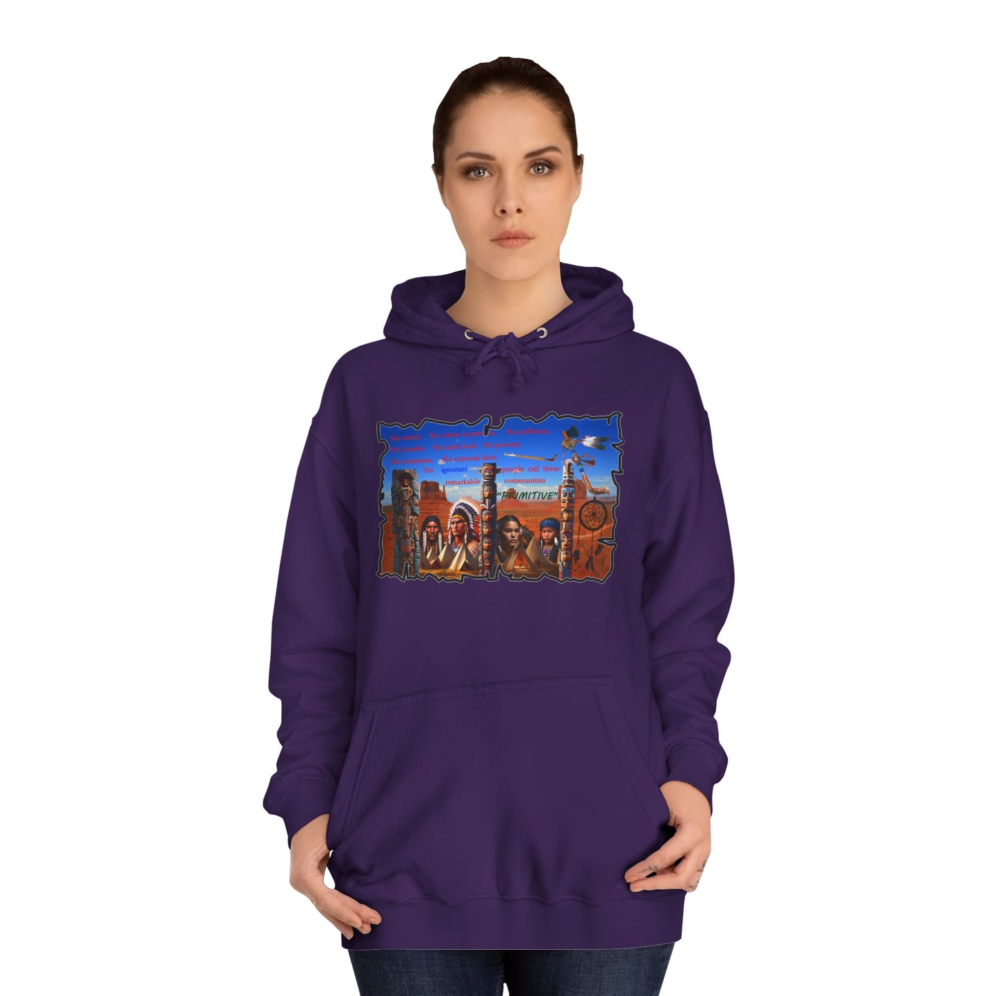 Get Yours Now -- Native Indians (Hoodie - Cozy and Durable)