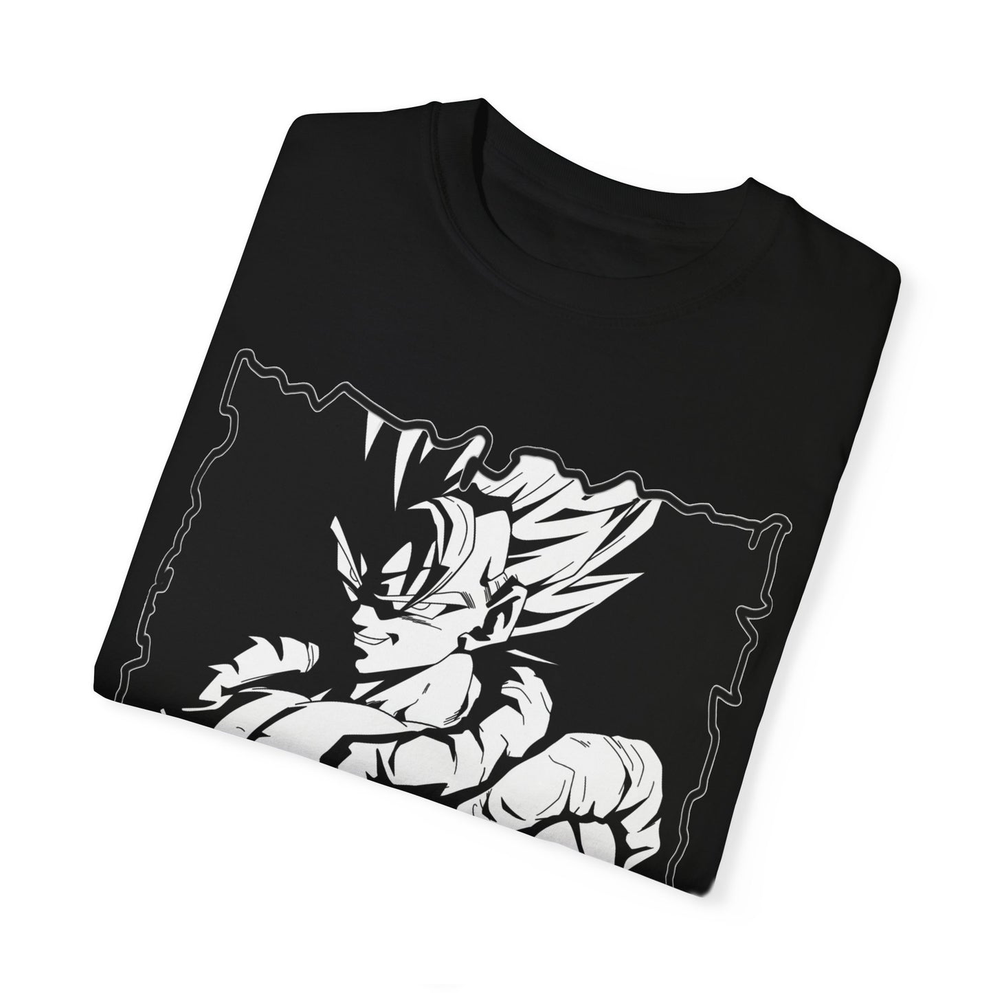 Ultimate Power Awakened Superhero anime in black and white