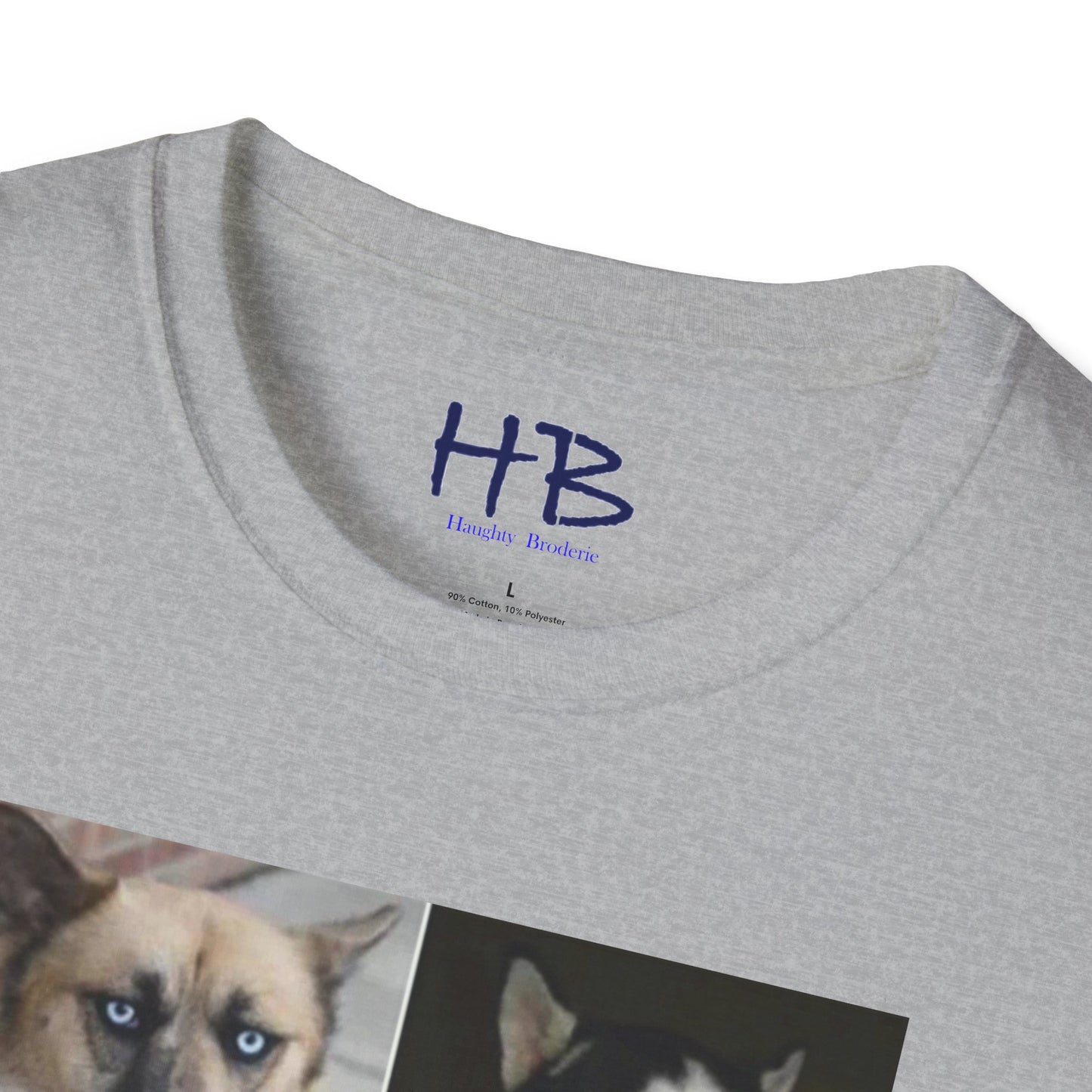 Stressful hierarchy in management company represented by dog faces :P