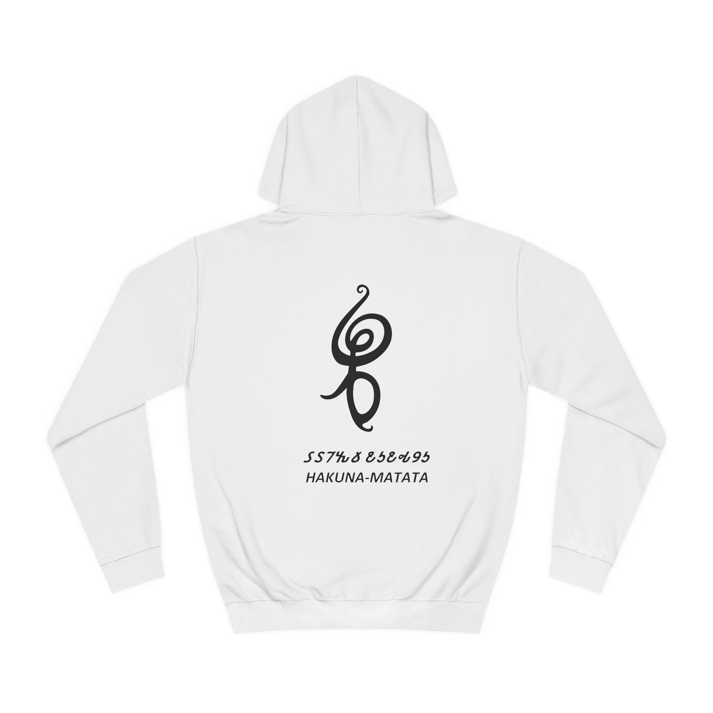 Smile Spark with Hakuna Matata Positivity Patrol Duo (Hoodie - Cozy and Durable)