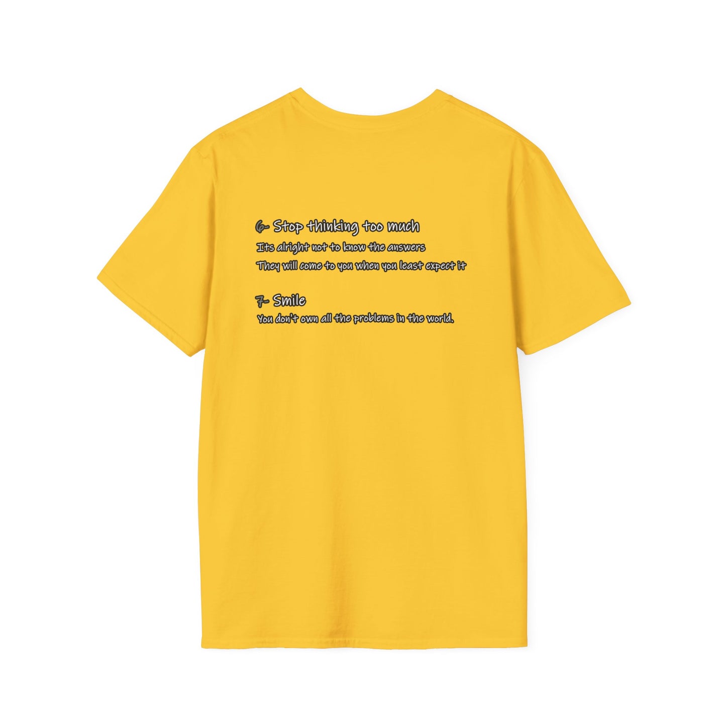 The 7 Walking Wisdom-Infused Life Rules Commemorative; Rule-By-Rule Life's Principles Woven into Fashion