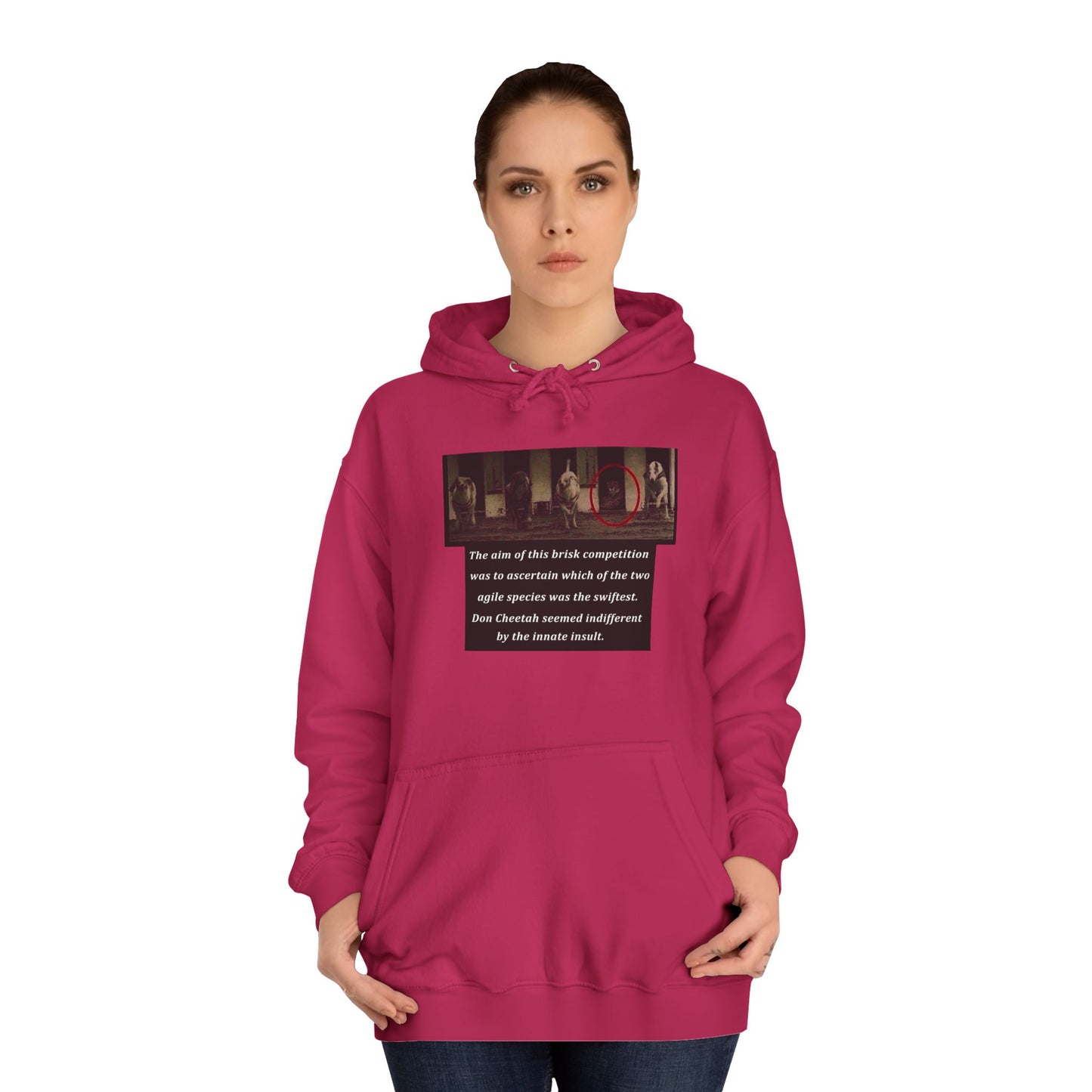 Get Yours Now -- Don Cheetah vs Whippet doggies (Hoodie - Cozy and Durable)