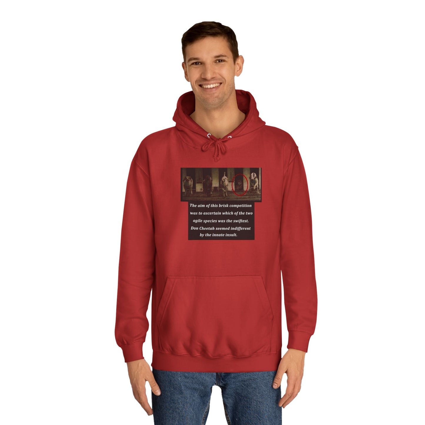 Get Yours Now -- Don Cheetah vs Whippet doggies (Hoodie - Cozy and Durable)