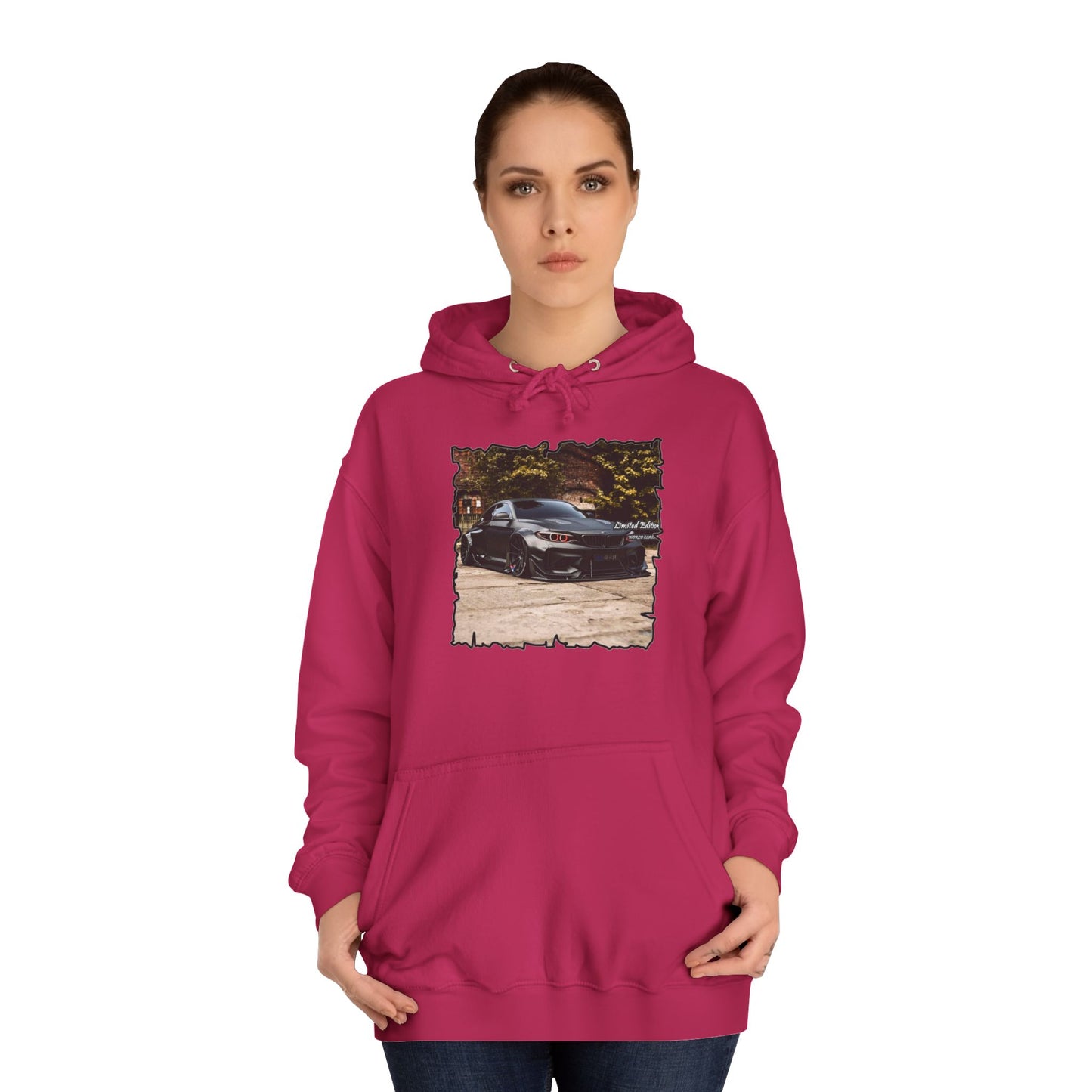 Get Yours Now -- Customized grey Limited Edition BMW M3 (Hoodie - Cozy and Durable)