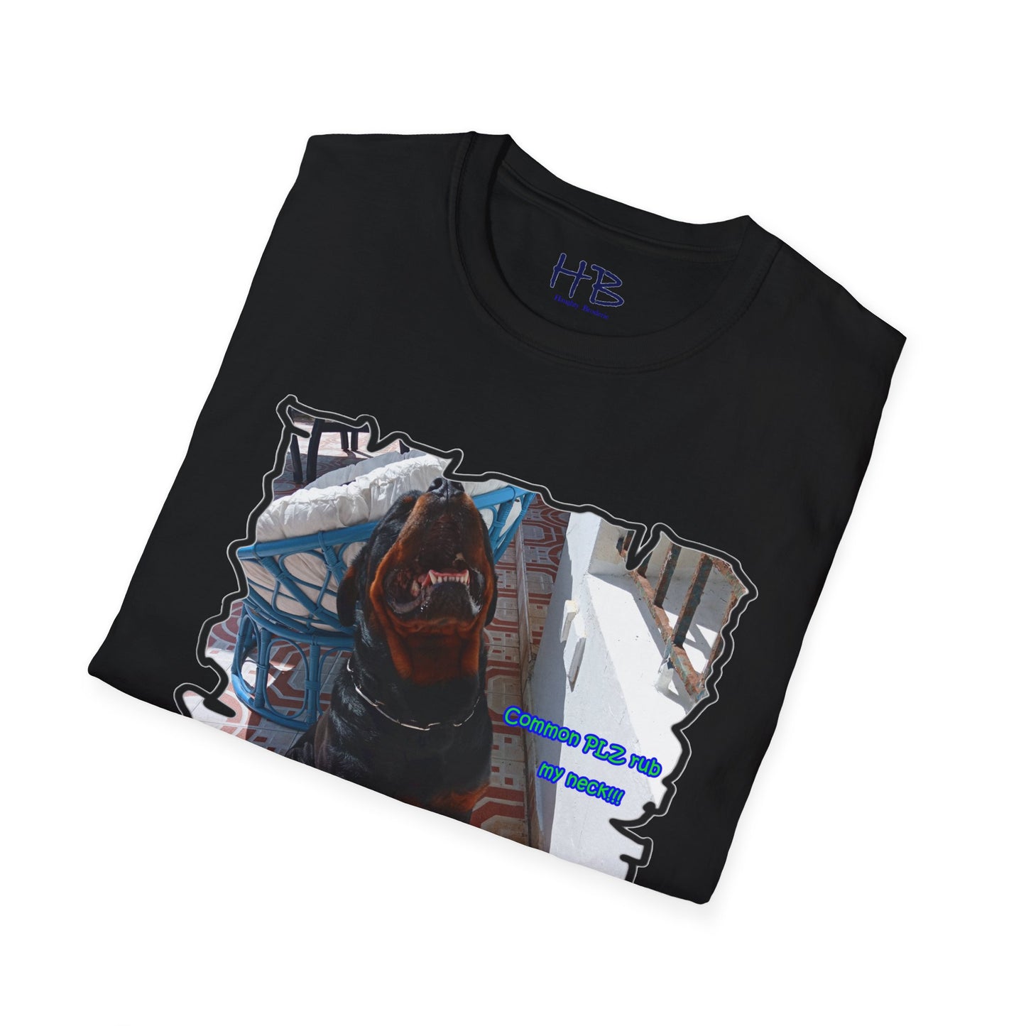 Luke Rottie begging for neck rub