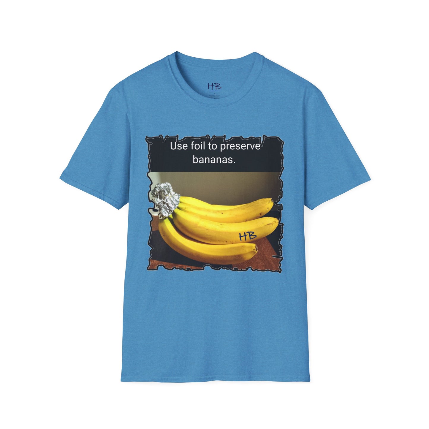 Use foil to preserve a banana