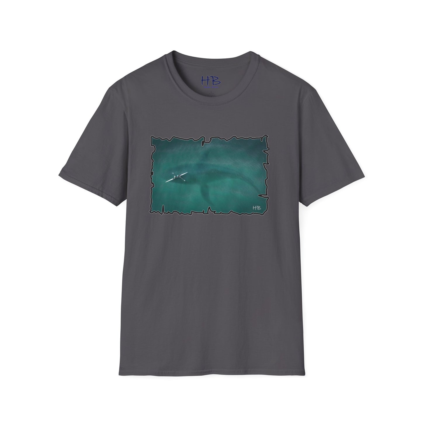 Whale's Shadow: A Harmony Between Worlds Tee Shirt