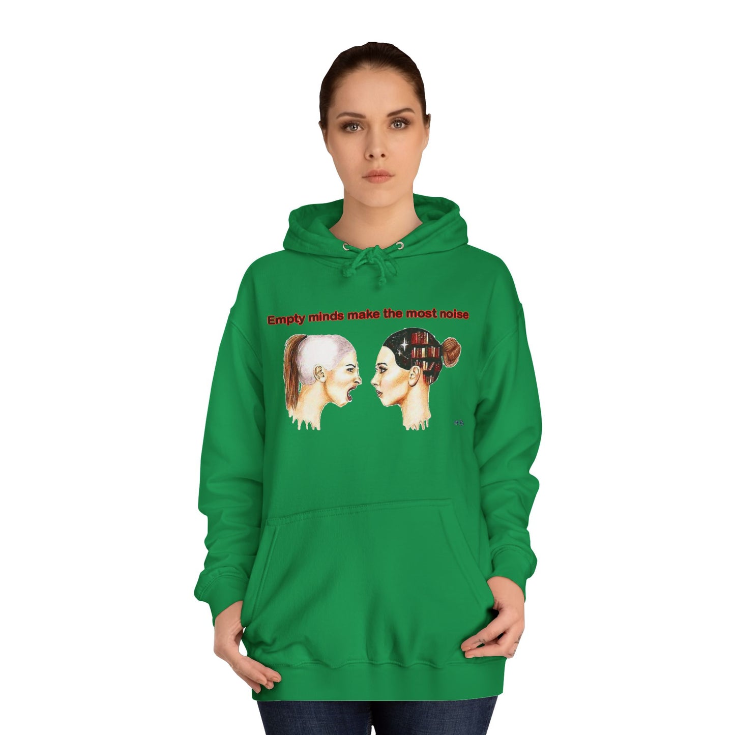 Get Yours Now -- Noiseless Nobility to Educate with The Power of Quiet Intellect (Hoodie - Cozy and Durable)