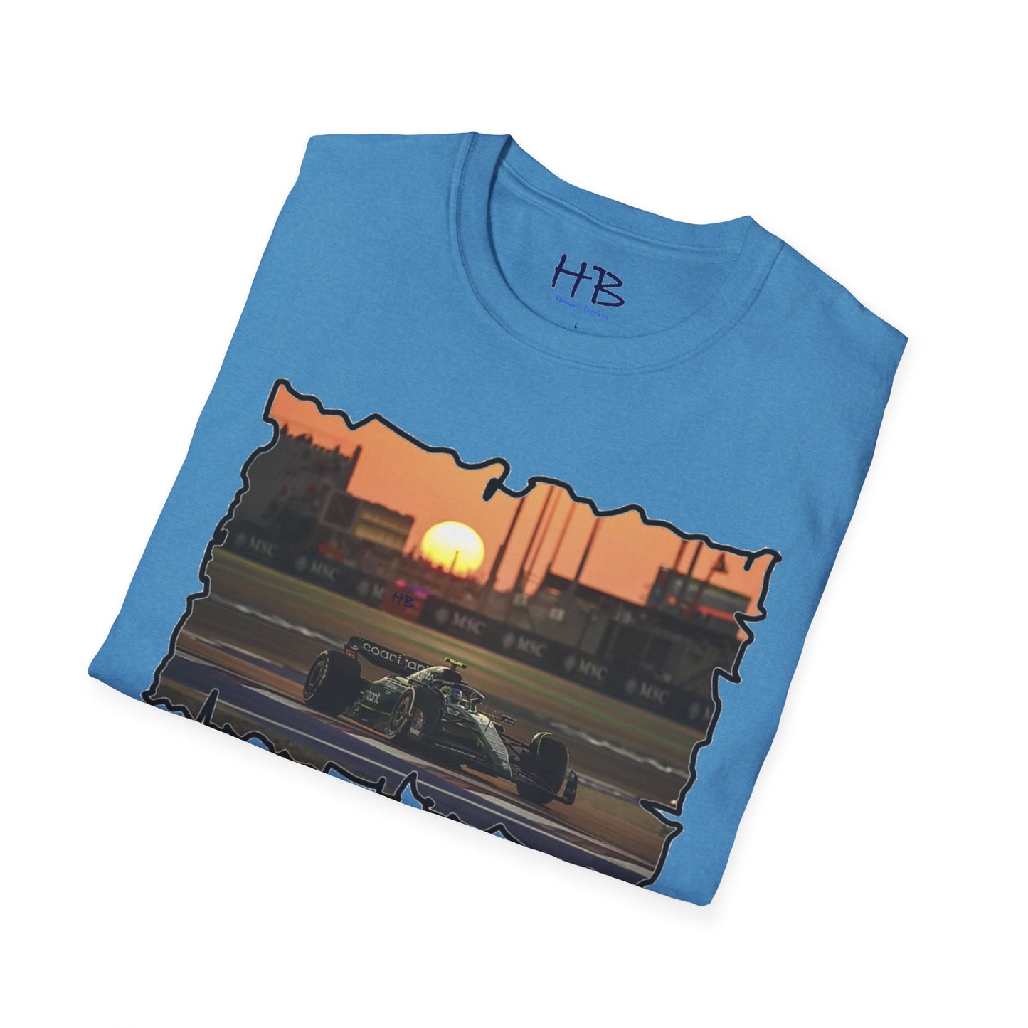 Formula 1 Marvel using Speed & Serenity; Finesse Sunset Symphony